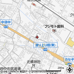 広島県府中市中須町856周辺の地図