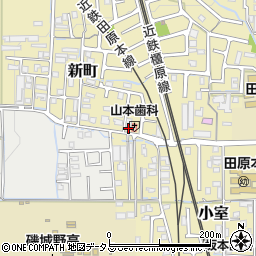 奈良県磯城郡田原本町新町208-6周辺の地図