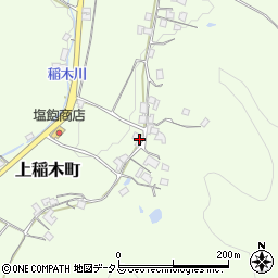岡山県井原市上稲木町416周辺の地図