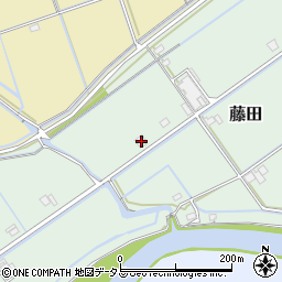 岡山県岡山市南区藤田41周辺の地図