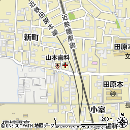 奈良県磯城郡田原本町新町211周辺の地図