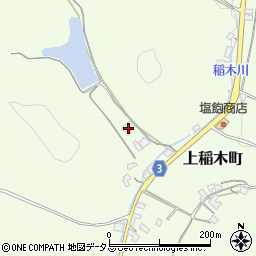 岡山県井原市上稲木町689周辺の地図