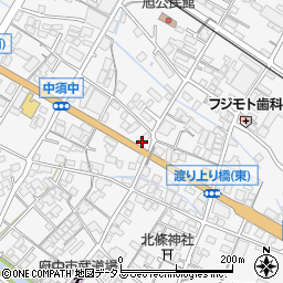 広島県府中市中須町963周辺の地図