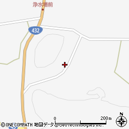 広島県三原市大和町萩原587周辺の地図