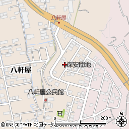 広島県福山市加茂町八軒屋274周辺の地図