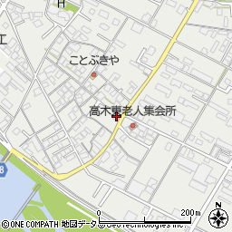 広島県府中市高木町1224-1周辺の地図