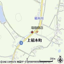 岡山県井原市上稲木町565周辺の地図