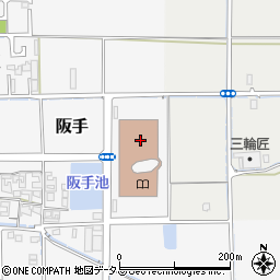 唐古・鍵考古学ミュージアム周辺の地図