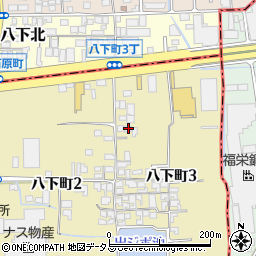 大阪府堺市東区八下町3丁17周辺の地図