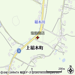 岡山県井原市上稲木町563周辺の地図
