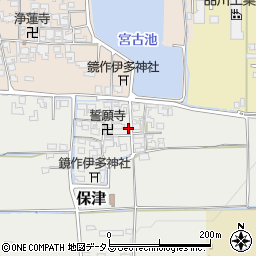 奈良県磯城郡田原本町保津125周辺の地図