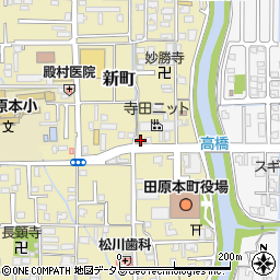 奈良県磯城郡田原本町新町269-2周辺の地図
