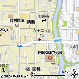 奈良県磯城郡田原本町新町274周辺の地図