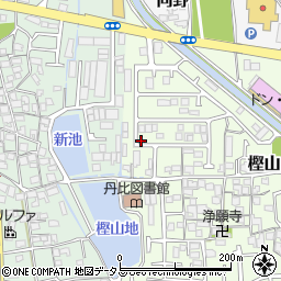 大阪府羽曳野市樫山337周辺の地図
