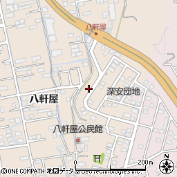 広島県福山市加茂町八軒屋320周辺の地図