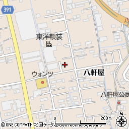 広島県福山市加茂町八軒屋11周辺の地図