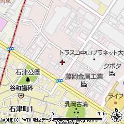 大阪府堺市堺区石津北町52周辺の地図