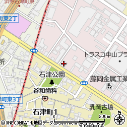 大阪府堺市堺区石津北町58周辺の地図