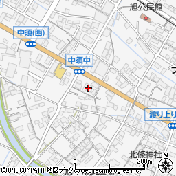 広島県府中市中須町1103周辺の地図