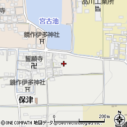 奈良県磯城郡田原本町保津113周辺の地図