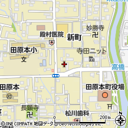 奈良県磯城郡田原本町新町36-4周辺の地図