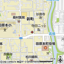 奈良県磯城郡田原本町新町267周辺の地図