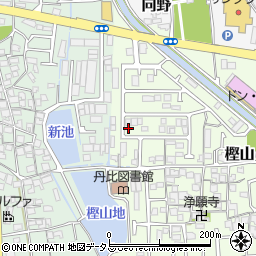 大阪府羽曳野市樫山336周辺の地図