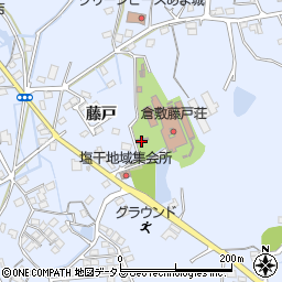 岡山県倉敷市藤戸町藤戸1383周辺の地図