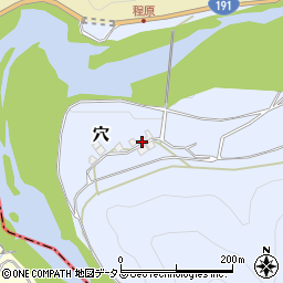 広島県山県郡安芸太田町穴69-7周辺の地図