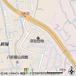広島県福山市加茂町八軒屋294周辺の地図