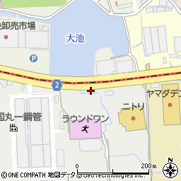 得正 中央環状線堺店周辺の地図