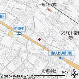 広島県府中市中須町962周辺の地図