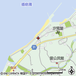 兵庫県淡路市野島蟇浦504-2周辺の地図
