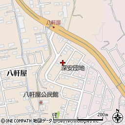 広島県福山市加茂町八軒屋271周辺の地図