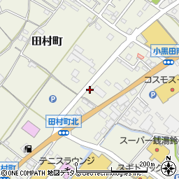 三重県松阪市田村町444周辺の地図