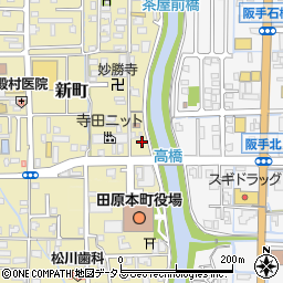 奈良県磯城郡田原本町新町288周辺の地図