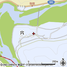 広島県山県郡安芸太田町穴77周辺の地図