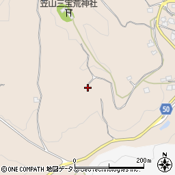 奈良県桜井市笠2401周辺の地図