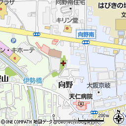 大阪府羽曳野市樫山109周辺の地図
