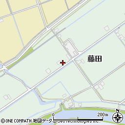 岡山県岡山市南区藤田49周辺の地図