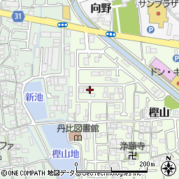 大阪府羽曳野市樫山323周辺の地図