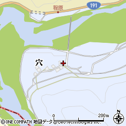 広島県山県郡安芸太田町穴78周辺の地図