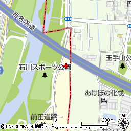 大阪府羽曳野市川向3周辺の地図