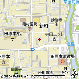 奈良県磯城郡田原本町新町37周辺の地図