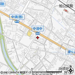 広島県府中市中須町1106周辺の地図