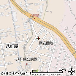 広島県福山市加茂町八軒屋259周辺の地図