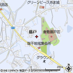 岡山県倉敷市藤戸町藤戸1385周辺の地図
