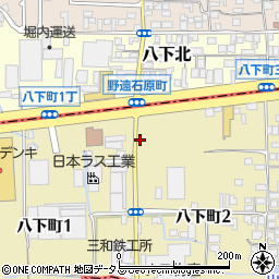 大阪府堺市東区八下町2丁31周辺の地図