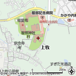 郁楽苑周辺の地図
