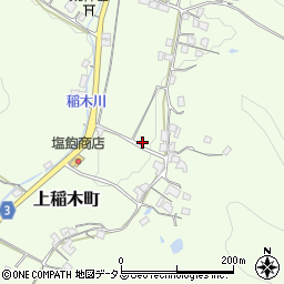 岡山県井原市上稲木町420周辺の地図